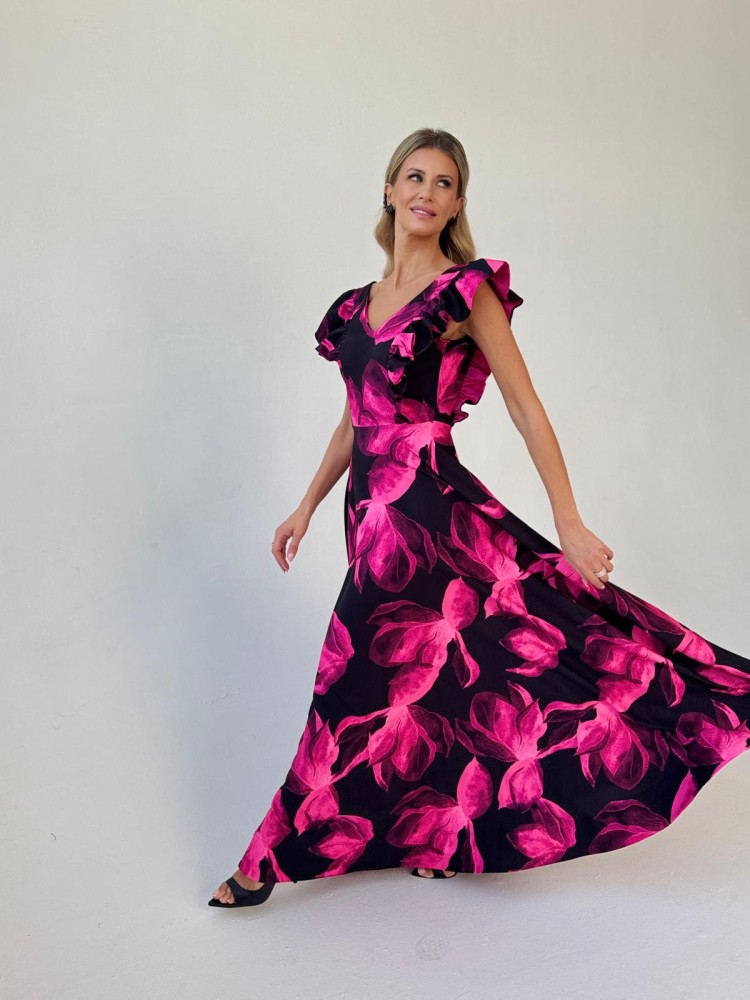 Sukienka różowa KATY