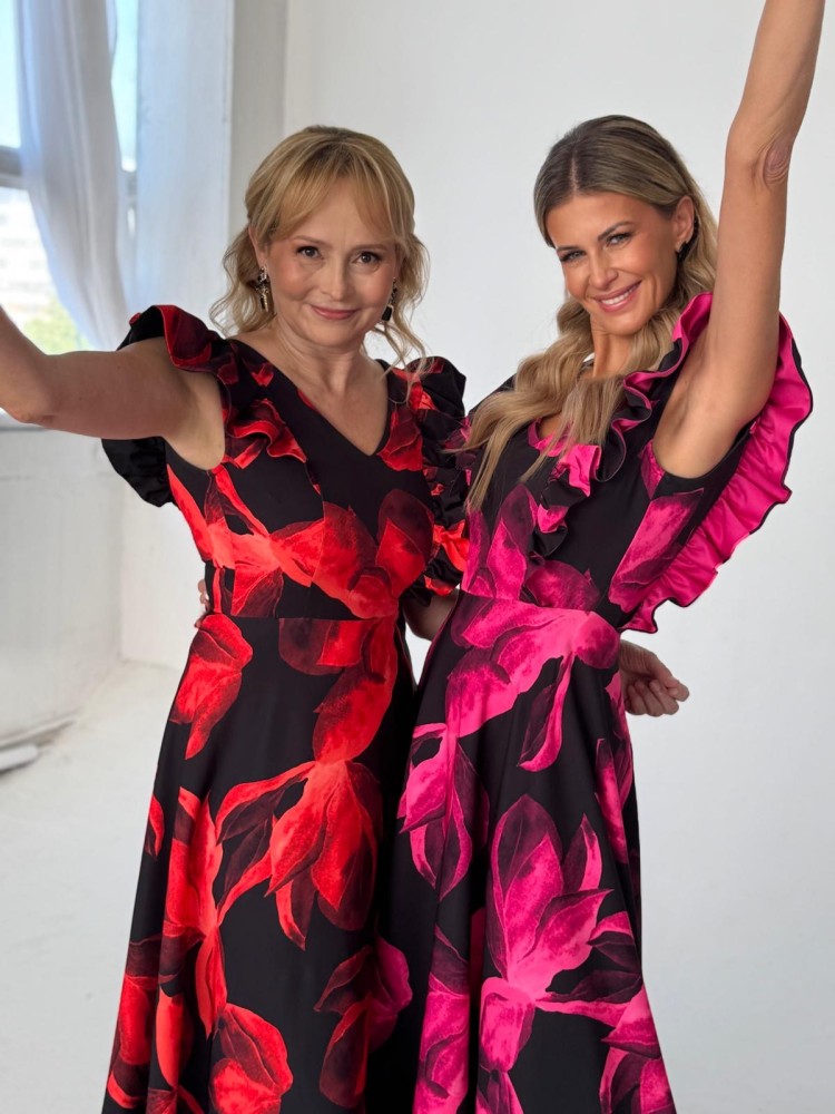 Sukienka różowa KATY