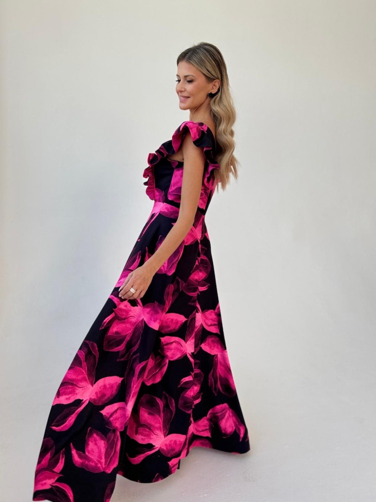 Sukienka różowa KATY