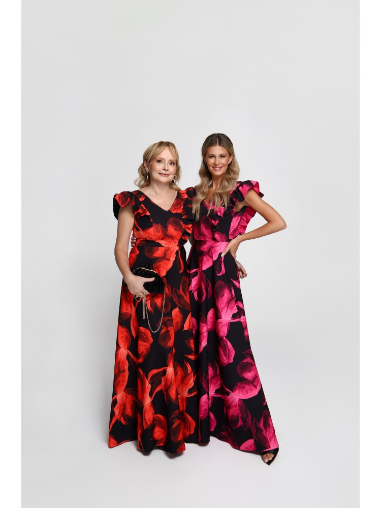 Sukienka różowa KATY