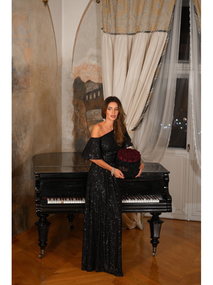 Sukienka czarna CARMEN