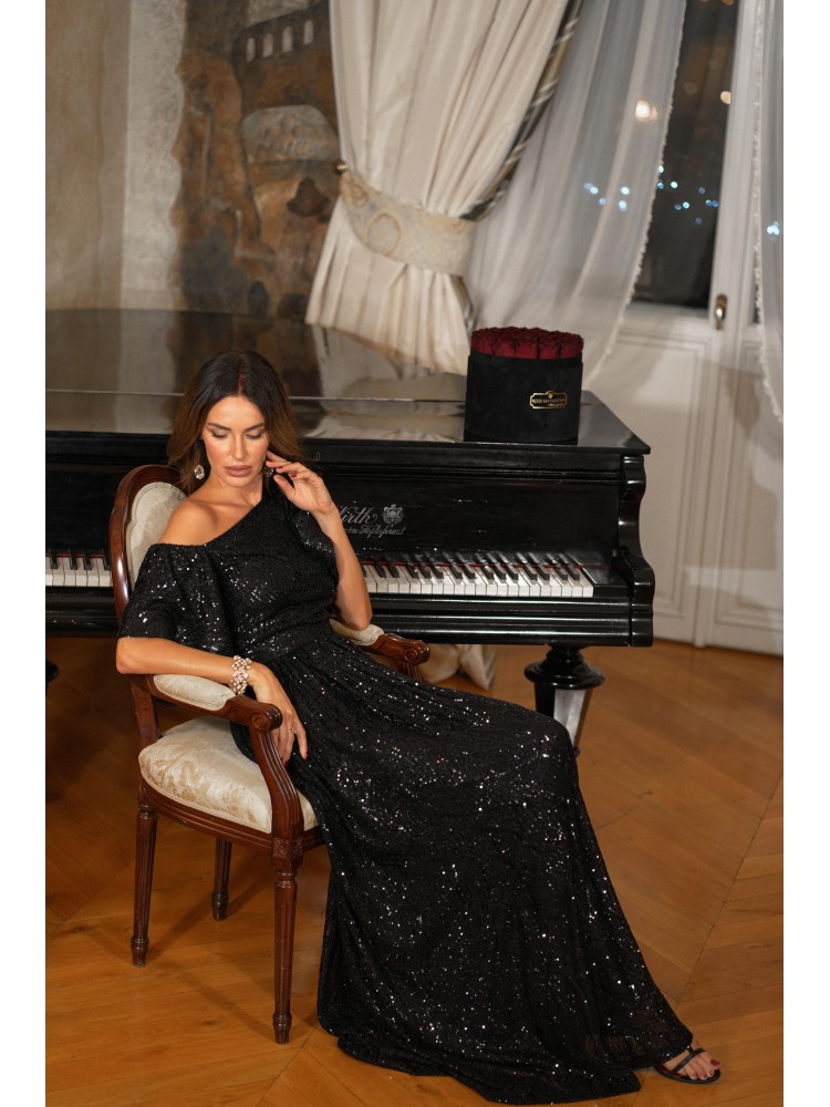 Sukienka czarna CARMEN