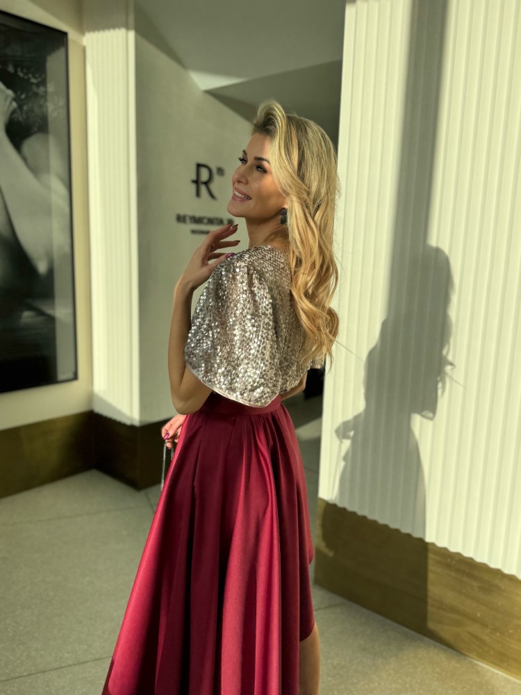 Bluzka pudrowy róż DUTI