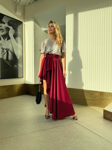 Bluzka pudrowy róż DUTI