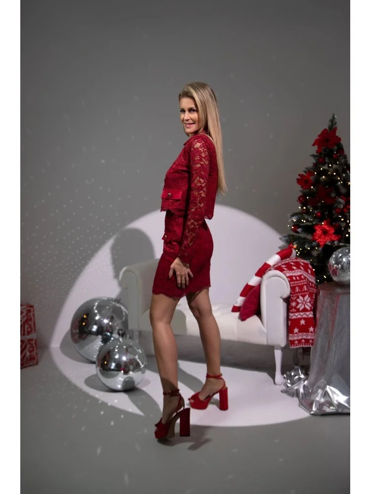 Bluzka MARINA bordowa