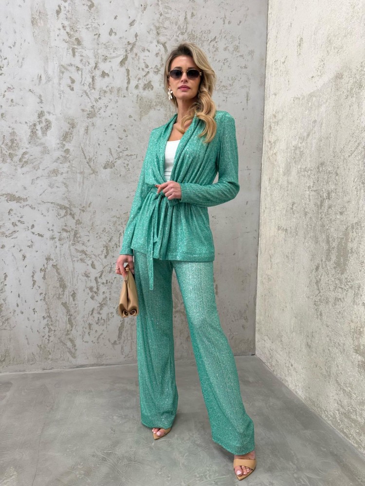 Spodnie zielone TESSA