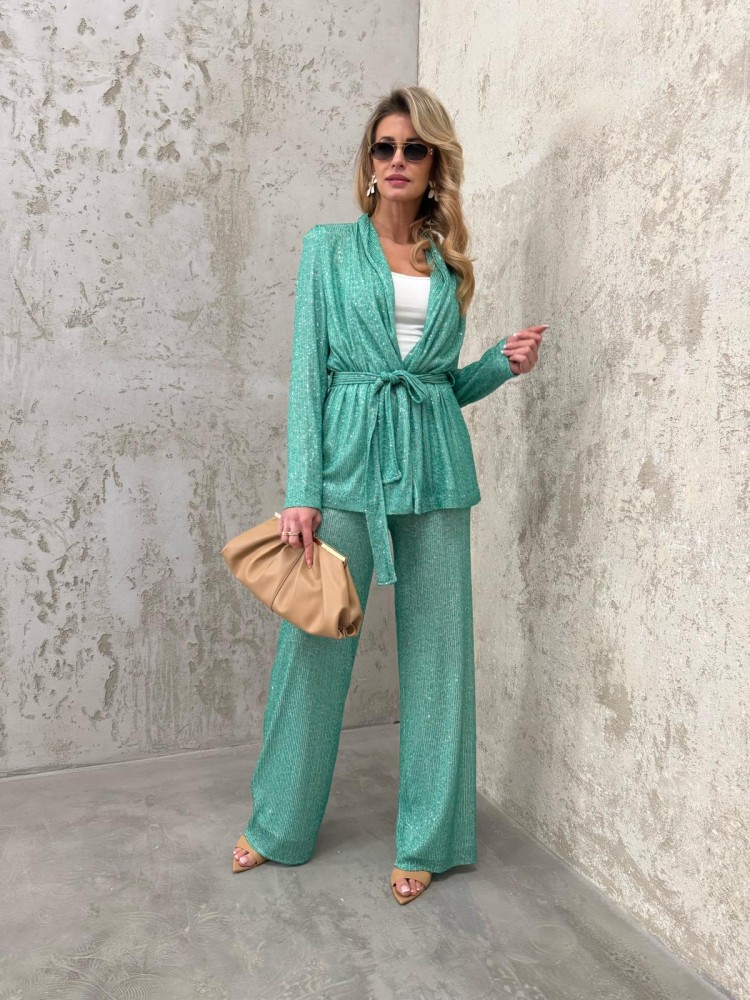 Spodnie zielone TESSA