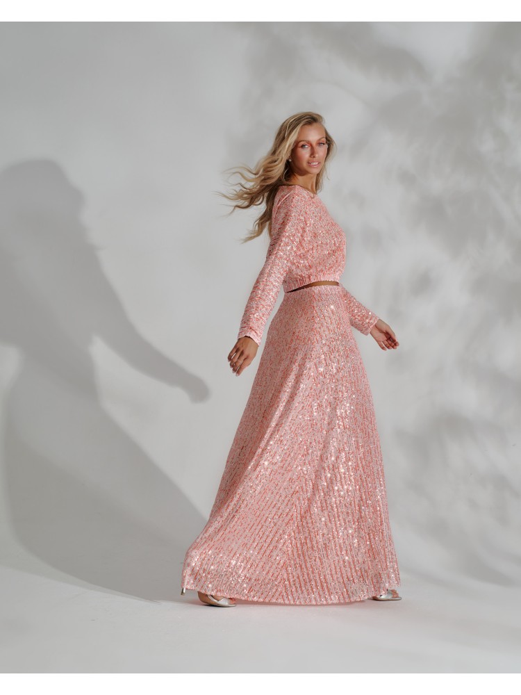 Spódnica pomarańczowa TESSAL