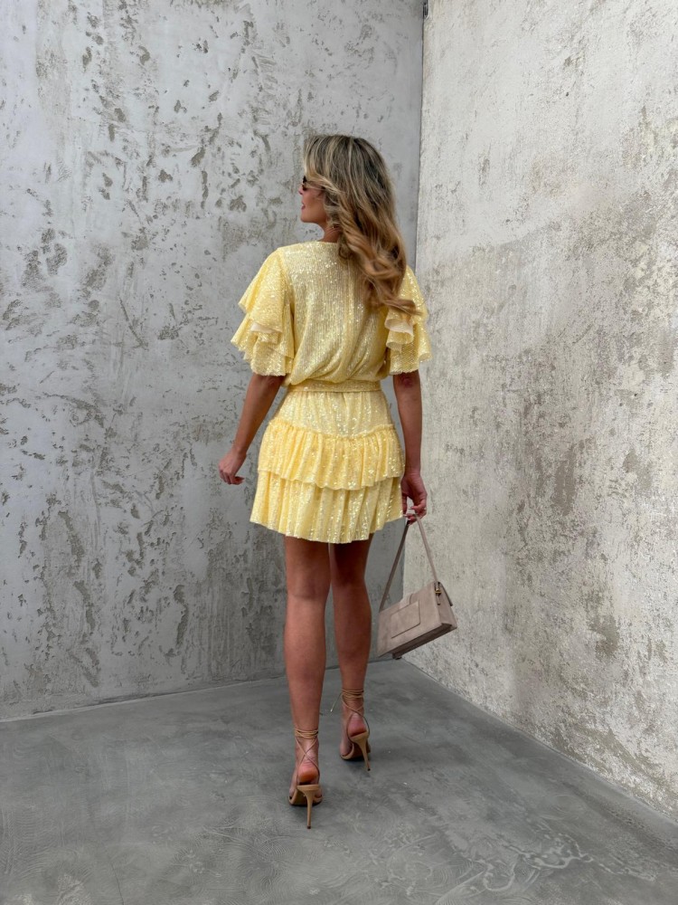 copy of Sukienka żółta LAMA II