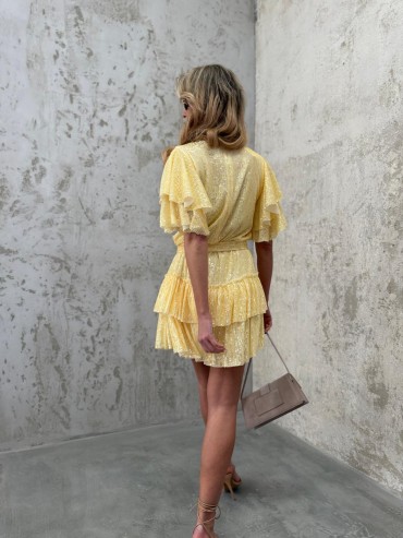 copy of Sukienka żółta LAMA II