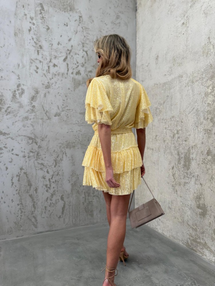 copy of Sukienka żółta LAMA II