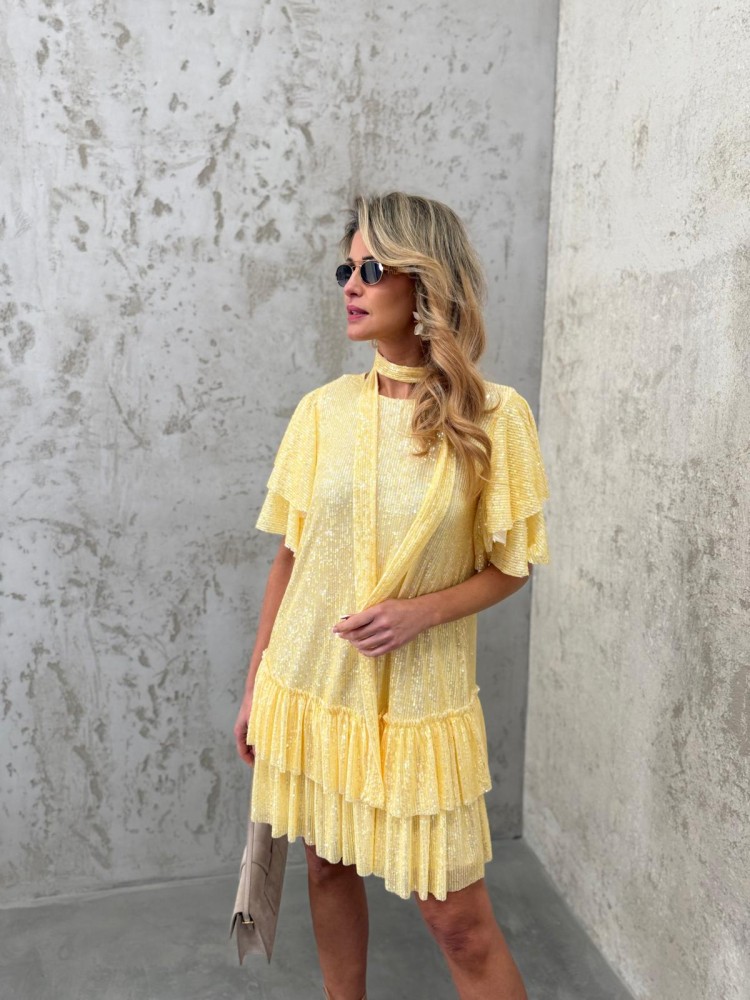 copy of Sukienka żółta LAMA II