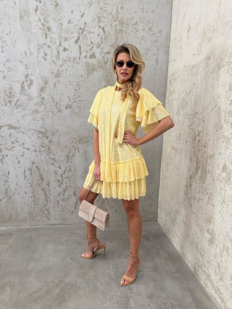 copy of Sukienka żółta LAMA II