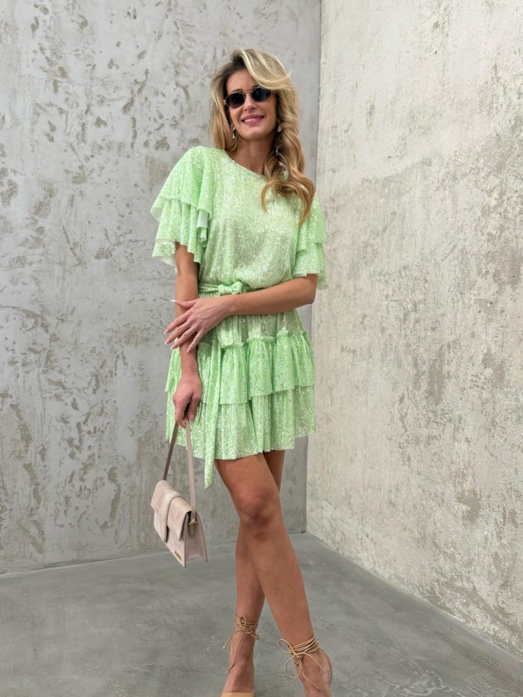 Sukienka zielona LAMA II