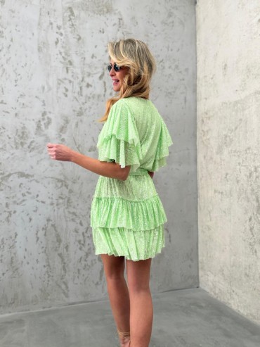 Sukienka zielona LAMA II