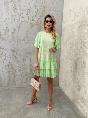 Sukienka zielona LAMA II