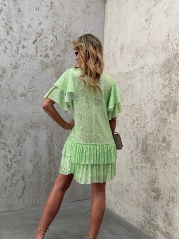 Sukienka zielona LAMA II