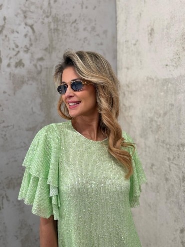 Sukienka zielona LAMA II