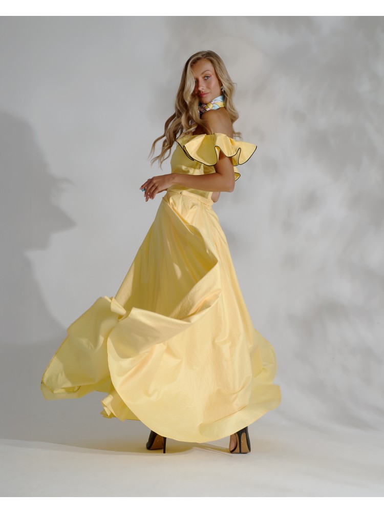 Spódnica żółta MONALISA