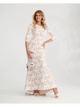 Sukienka ecru HONEY