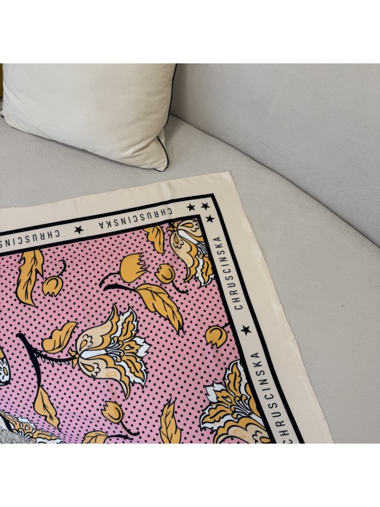 Apaszka beżowa TIAMO