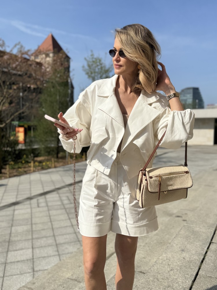 copy of Kurtka ecru MICHELL