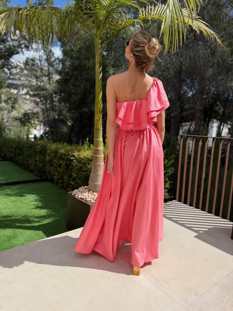 Sukienka koralowa FIRENZE