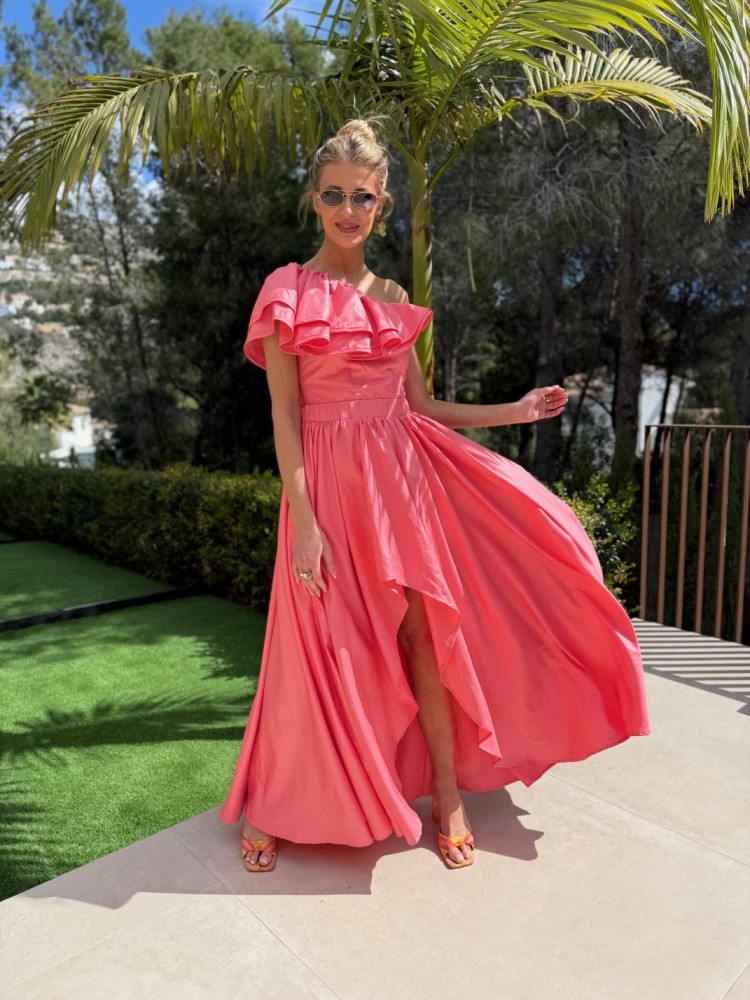 Sukienka koralowa FIRENZE