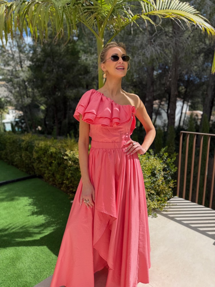 Sukienka koralowa FIRENZE