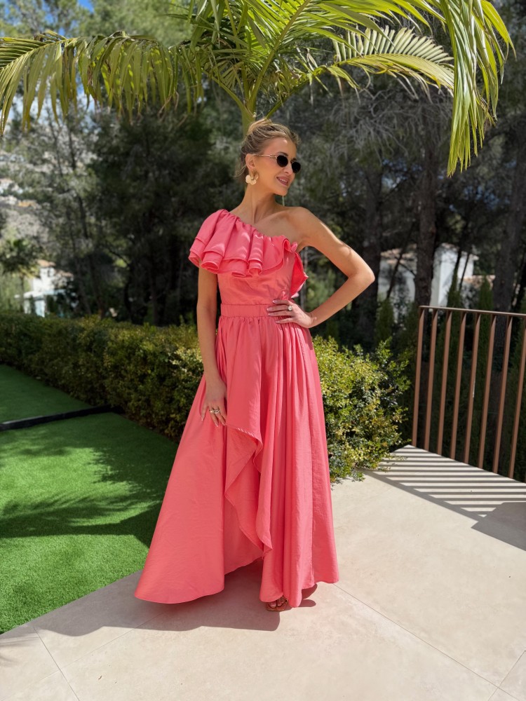 Sukienka koralowa FIRENZE