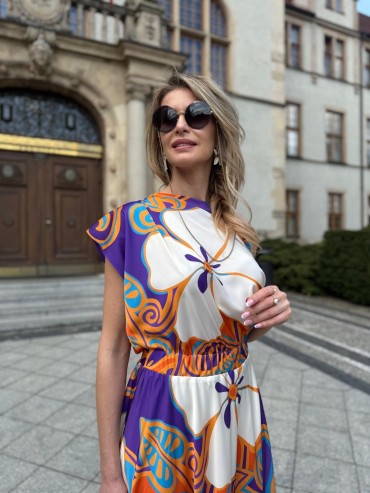 Sukienka fioletowa SAMMY