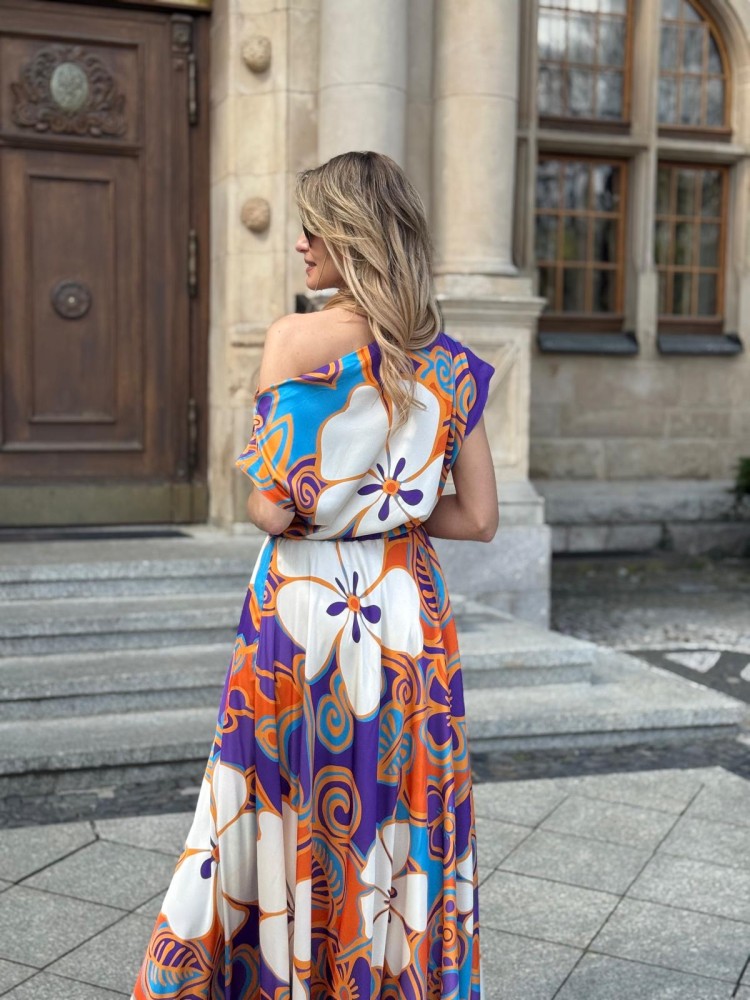 Sukienka fioletowa SAMMY