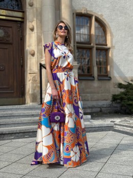 Sukienka fioletowa SAMMY