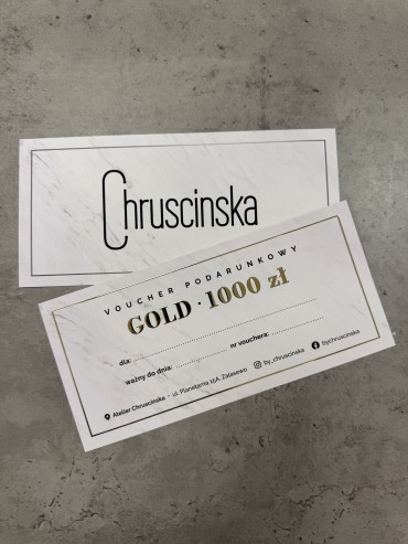 Voucher GOLD 1000 zł