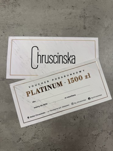 Voucher PLATINUM 1500 zł