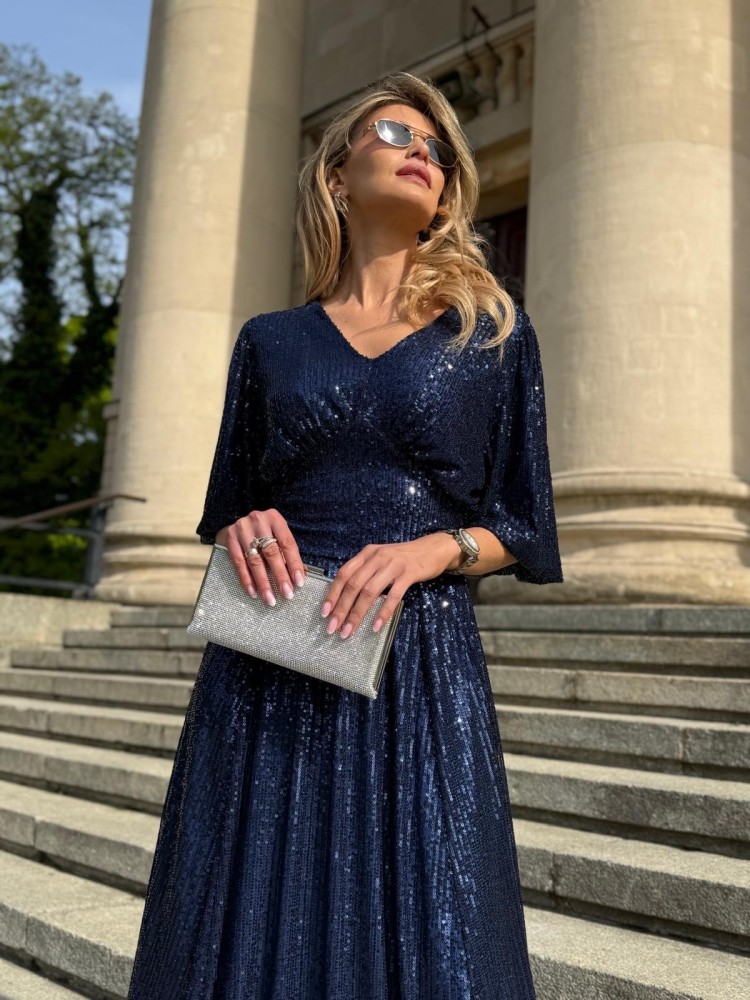 Sukienka granatowa DOLLY