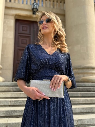 Sukienka granatowa DOLLY