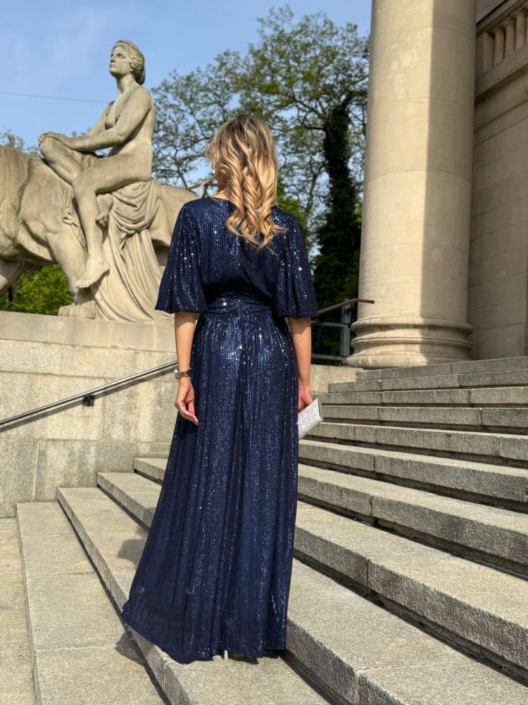 Sukienka granatowa DOLLY